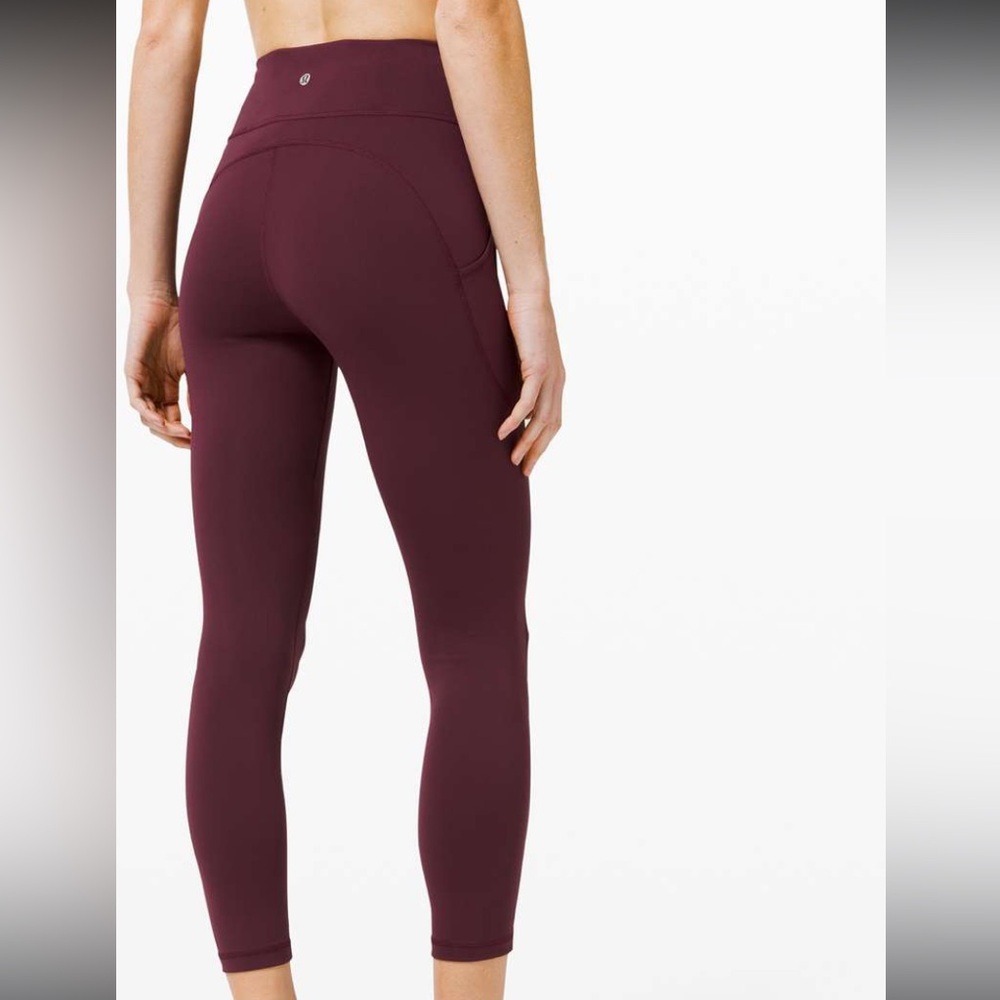 Lulumon invigorate high rise leggings 25”, size 6